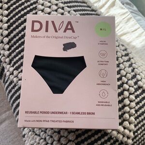 DIVA Reusable Period Underwear Size M/L